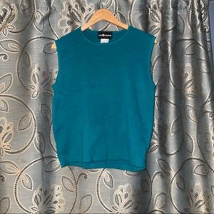 Women’s sag harbor BLUE LARGE SWEATER VEST